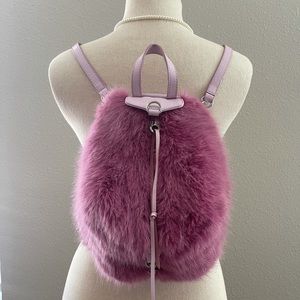 Rebecca Minkoff Mini Julian Faux Fur Backpack